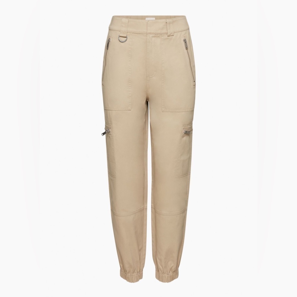 ARITZIA TNA Azure Skies Cargo Jogger Olive Beig small